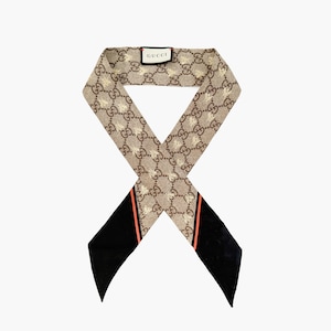 Gucci Bee Silk Scarf - Etsy