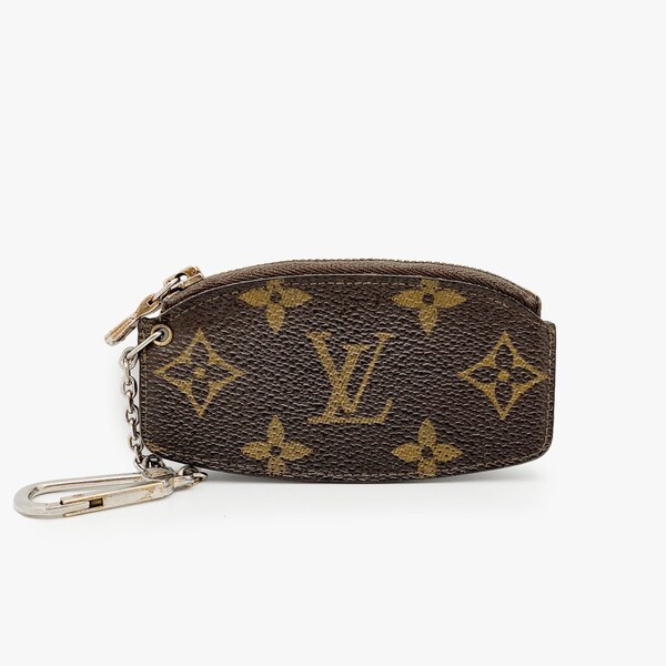 Authentic Vintage LOUIS VUITTON Monogram Etui Crepia Coin Purse Wallet