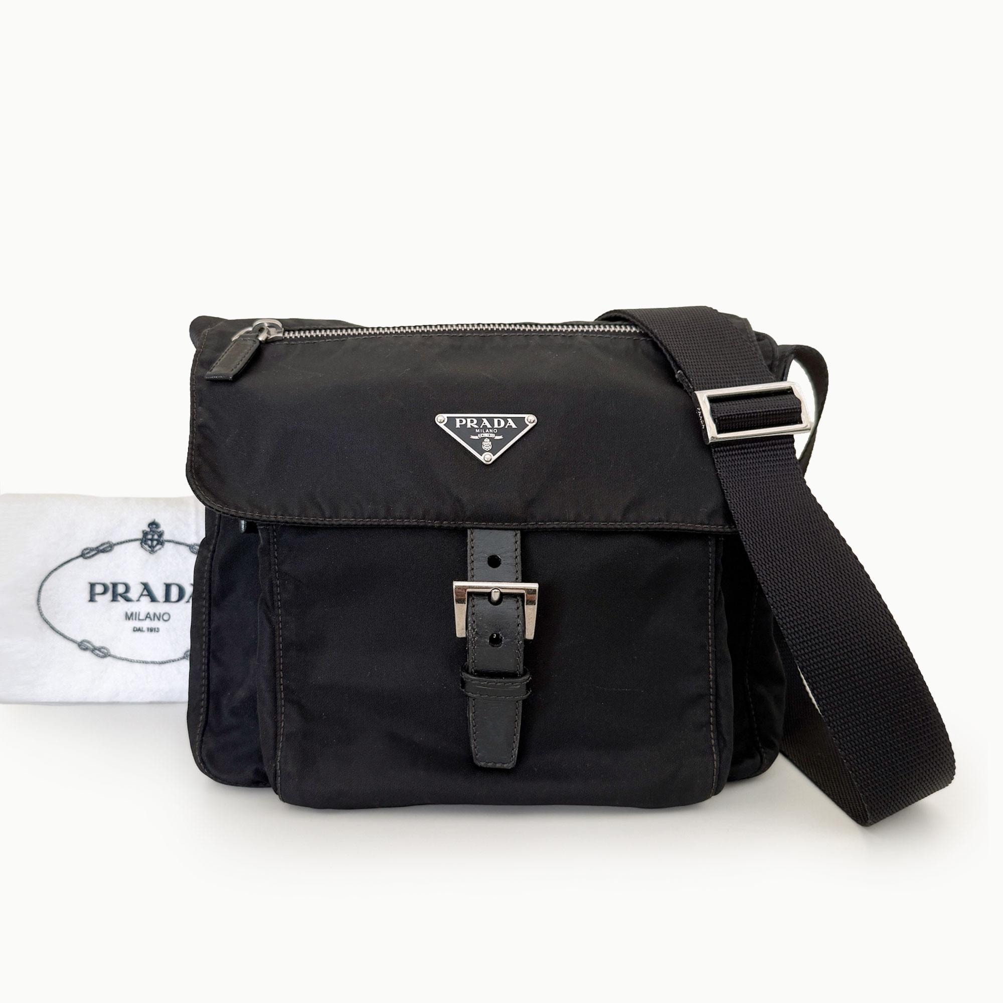 Vintage Prada Messenger Bag - Etsy