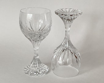 Pair of Baccarat Massena Red Wine Goblets