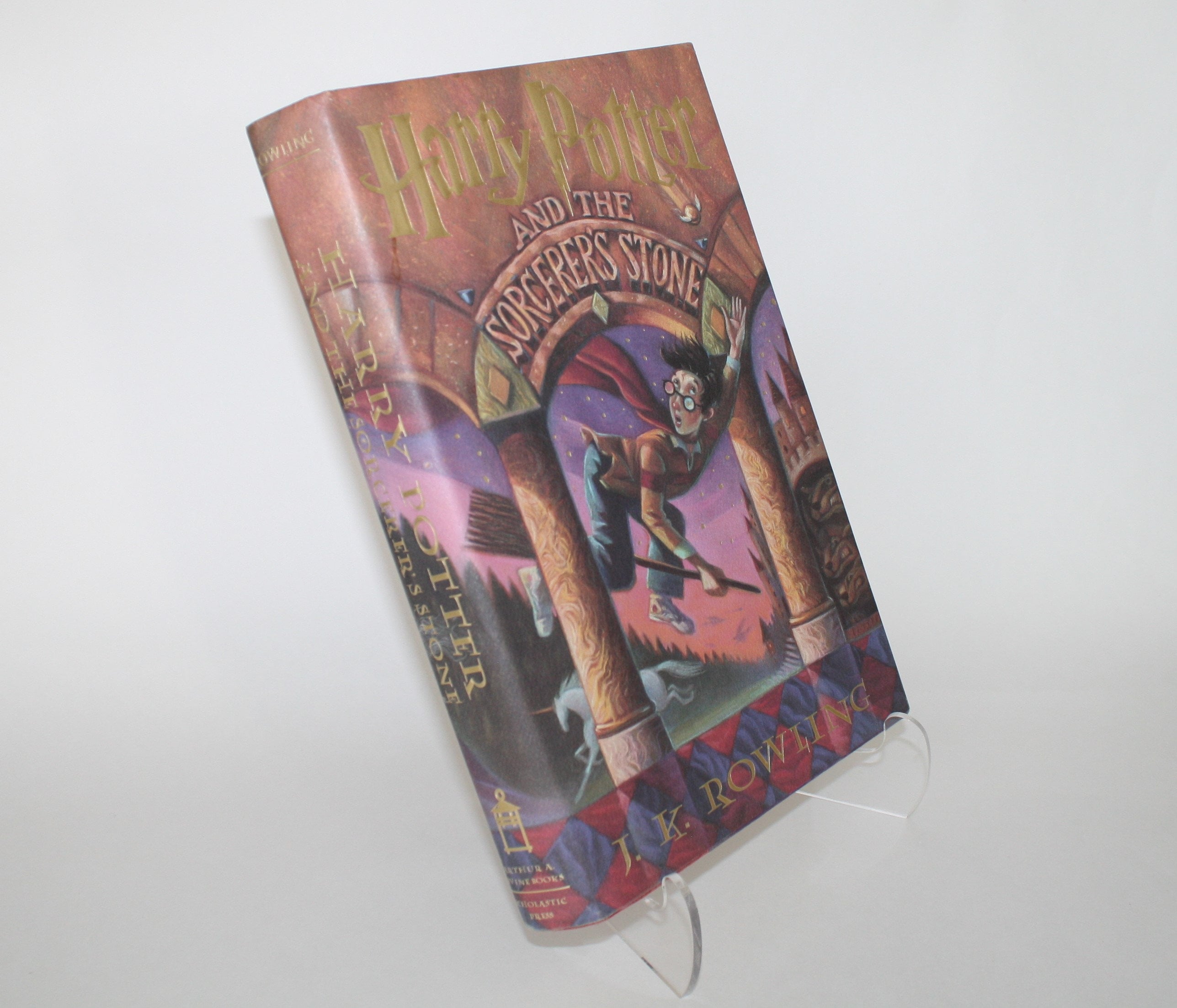 Harry Potter and the Sorcerer's Stone, First US Edition Third