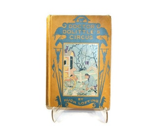 Vintage Doctor Dolittle's Circus Book, 1925 3rd Printing