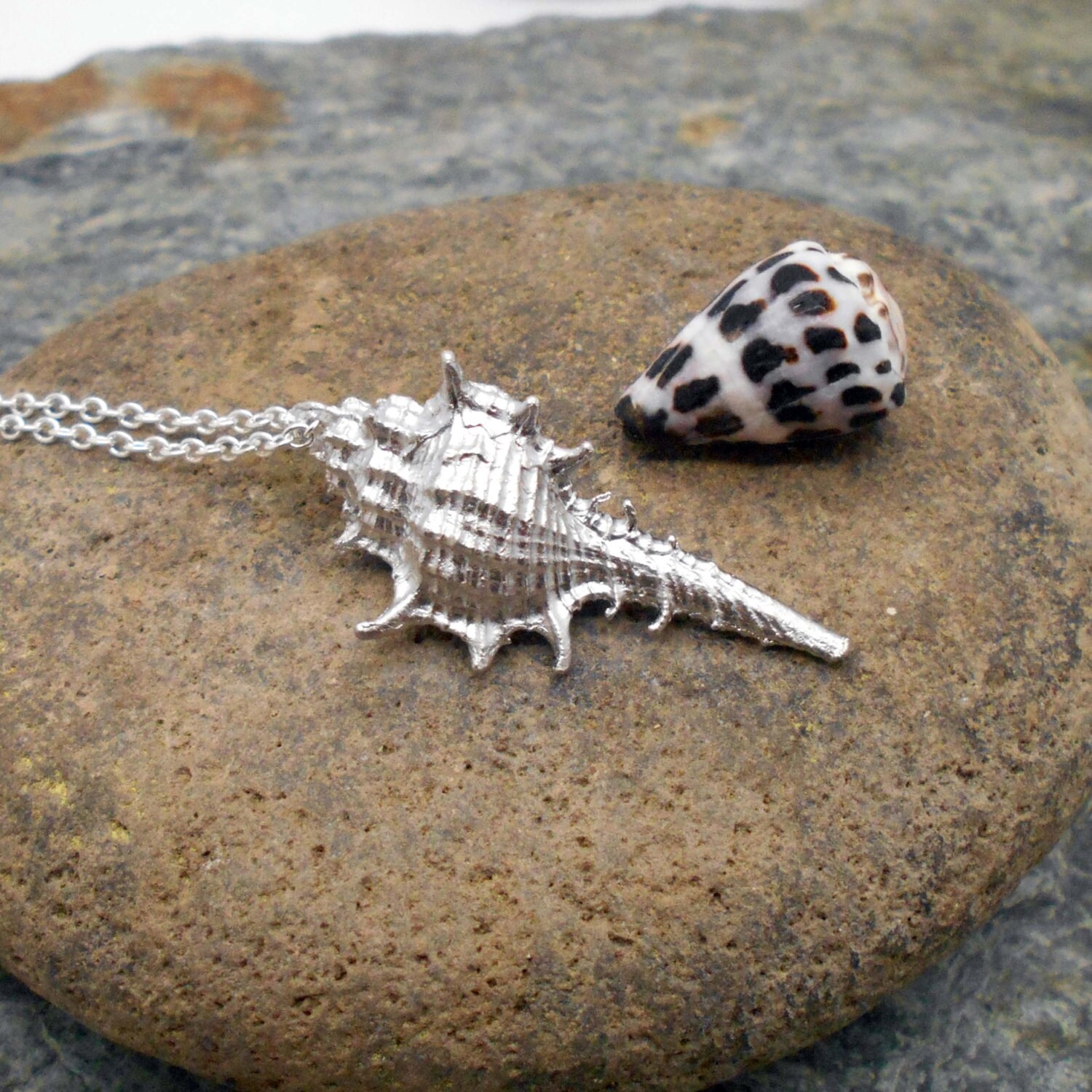 Surfer Shell Chain Sea Shell Necklace Surfer Beach Shell Sea Shell - Etsy