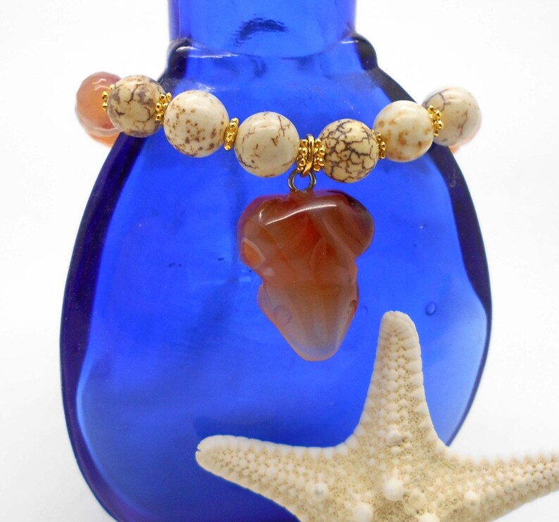 Lucky Frog Beaded Bracelet Hawaiian Coqui Frog Hawaii Frog Etsy