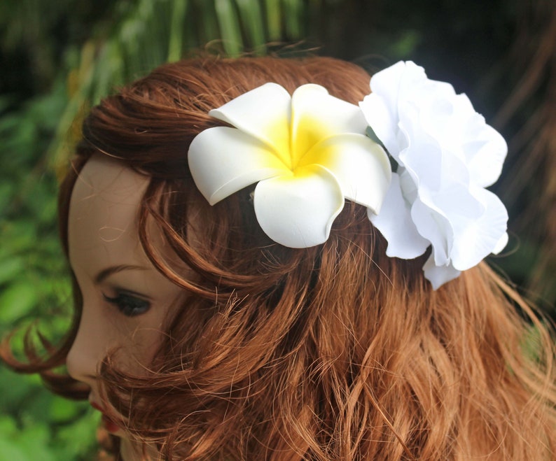 large flower for hair