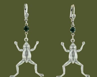 Frog Earrings Dangles