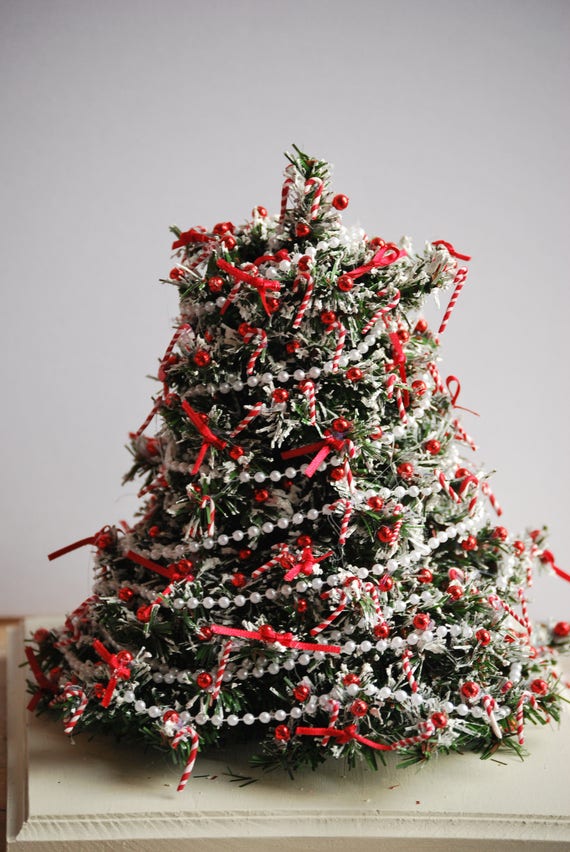Escala 1:12 12 Árbol De Navidad Decoración Casa De Muñecas Navidad Accesorio Baubles