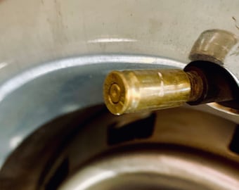 9mm Spent Bullet Casing Valve Stem Cap