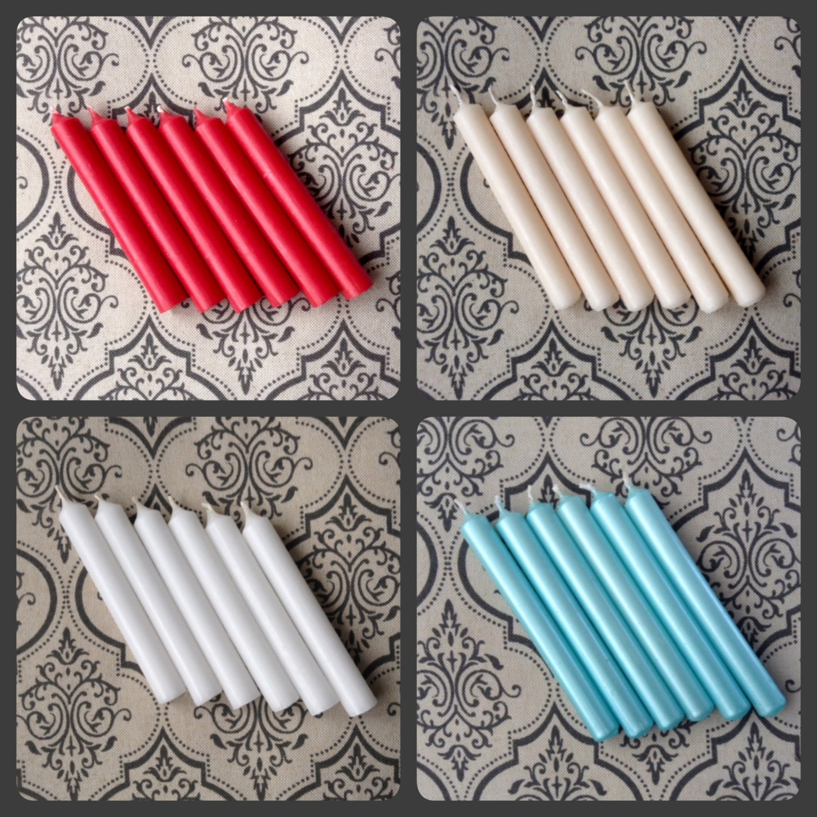 12 White Candles for Vintage German Clipon Candleholders Etsy