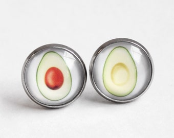 CAABjewels "AVOCADO" Cabochons & Edelstahl