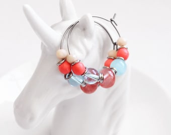 CAABjewels "lil boho hoops - beach, please!" Edelstahl