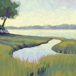 Art. Oil Painting. Seascape. Maine Art. Freeport. Maine painting. Original. Seascape painting.Original painting. Enjoy gifts of Maine!
