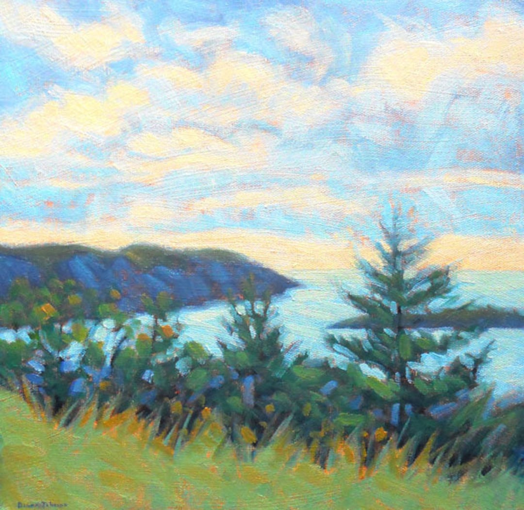 【F4号】good blue(spelling) 油絵 oil painting Water Spell Oil painting: Eva Volf | Artfinder