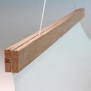 Cornice per poster in rovere 118,9 cm DIN A 0 formato orizzontale, regalo magnetico con magneti cornice in legno cornice per foto fatta a mano C_23_7