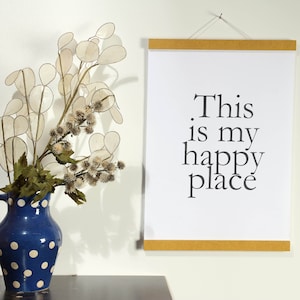 Posterleiste DIN B 2 - 50 cm Gelb (DIN A 0, A 1, A 2, A 3, A4, A5, A6) magnetisch Geschenk mit Magneten Holzrahmen Bilderrahmen