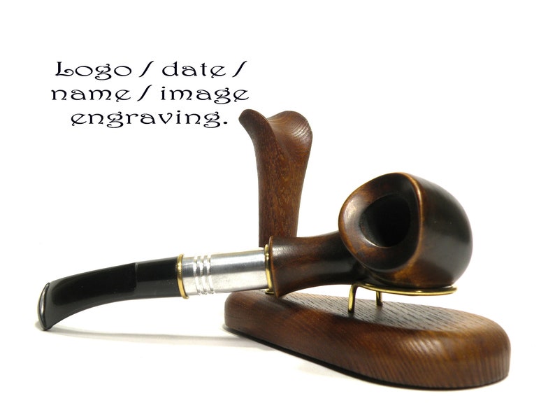 Smoking tobacco Pipe Wooden pipe Gift for a man Pipe For Smoking Smoking bowl Smoke Wood Pipe Mens gift Custom Pipe image 7