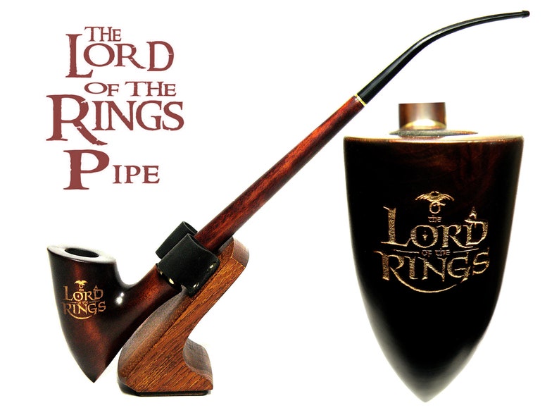 Long Tobacco pipe Gandalf Pipe tree of Gondor Smoking pipe Long stem LOTR Pipe Lord of the Rings Pipe Hobbit Pipe Wooden pipe