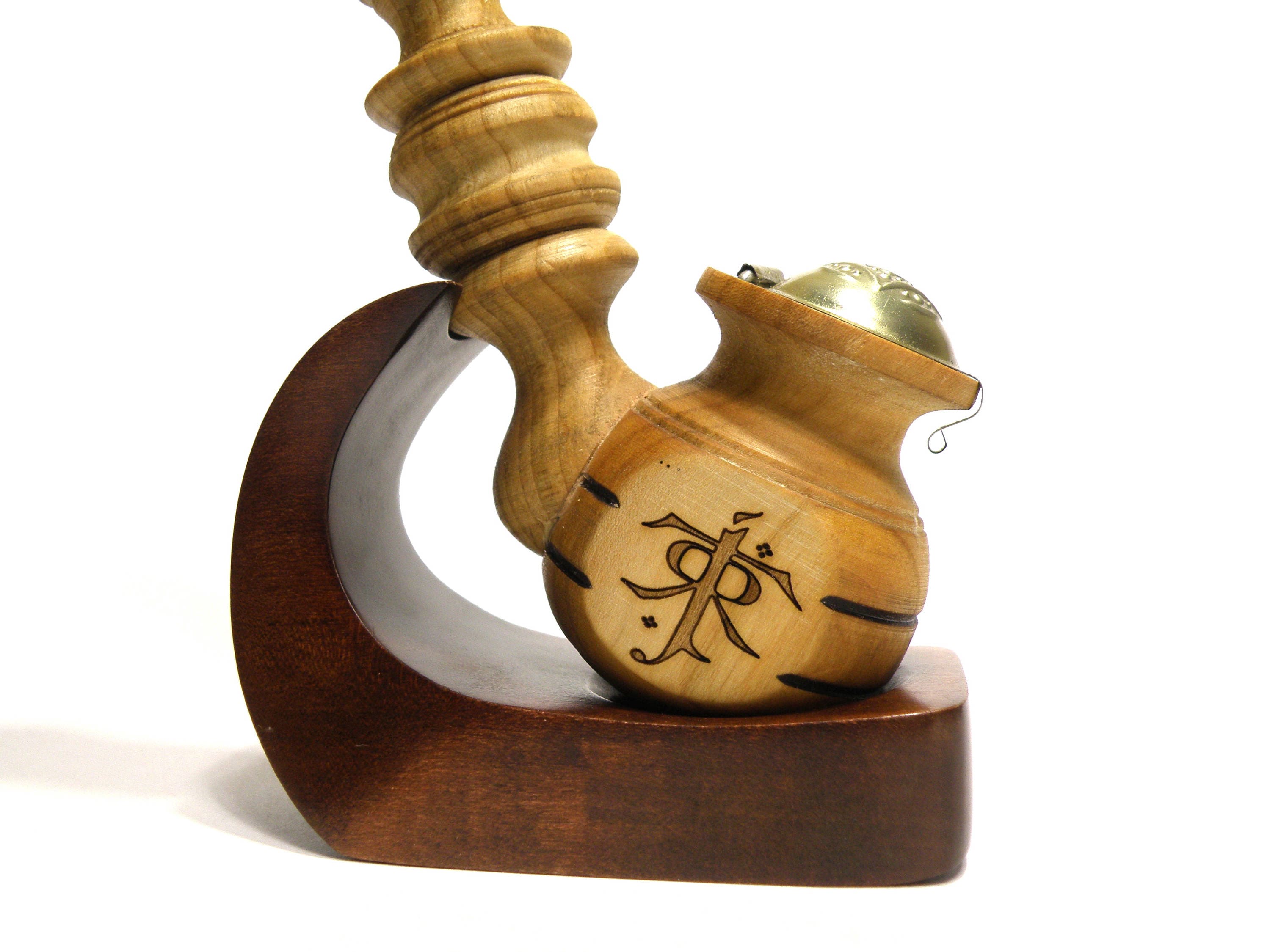 Pipe The Lord of the Rings Gendalf pipe Engraved Wooden Pipe Etsy