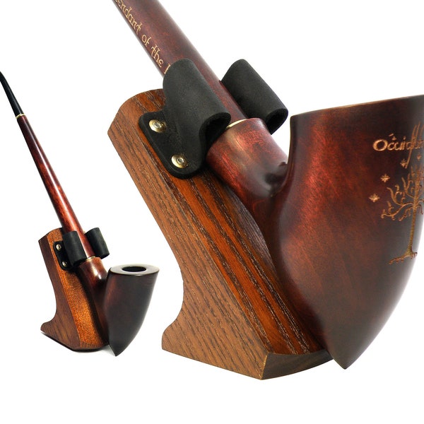 Wooden Smoking pipe Churchwarden pipe Long Tobacco pipe for Smoking gift for him Wood pipe with Long Stem Long pipe for Tobacco