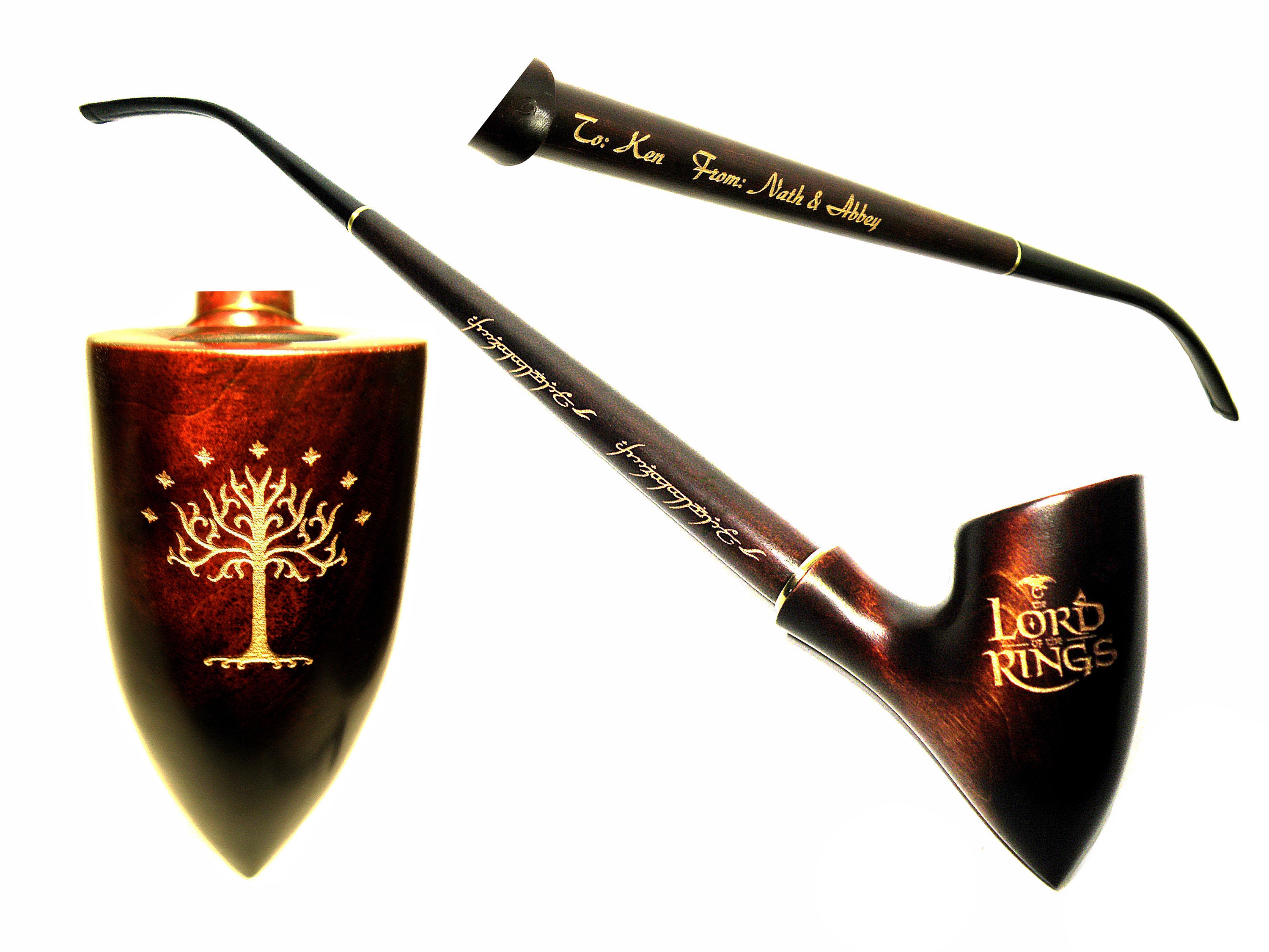 Smoking pipe Gandalf Pipe Lord of the Rings Pipe LOTR Pipe Etsy