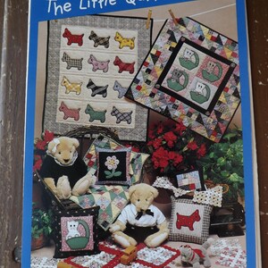Little Quilts Pattern, "Playmates", Vintage, Unopened, Cats& Dogs Quilts, Pillow