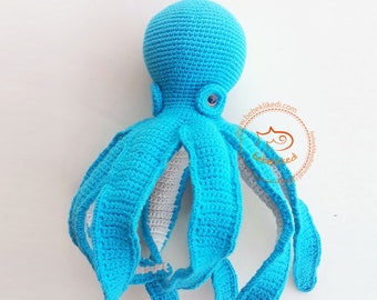 Octo the Octopus Crochet Pattern !!!  /Amigurumi pattern / English / Dutch