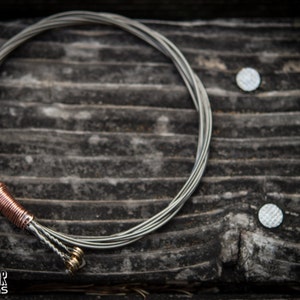 Recycled Guitar String Bracelet UNISEX