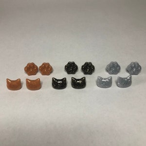 Animal Resin Stud Earrings
