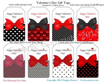 Valentine's Day Gift Tags