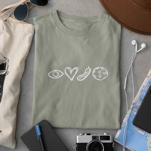 Ich liebe Pickleball T-Shirt Geschenk Komfort Farben farbiges Tshirt Pickleball Shirt