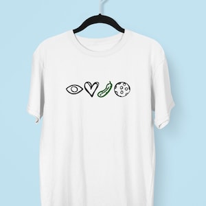 Ich liebe Pickleball T-Shirt Geschenk Komfort Farben weißes Shirt Pickleball Shirt