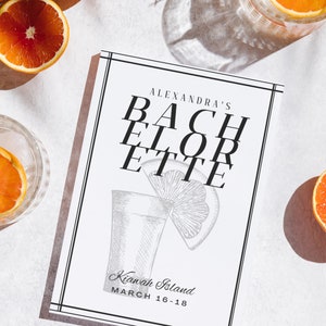 Timeless Bachelorette Itinerary - Bachelorette Party - Instant Download - Nashville, Vegas Bachelorette Template - Shot Glass