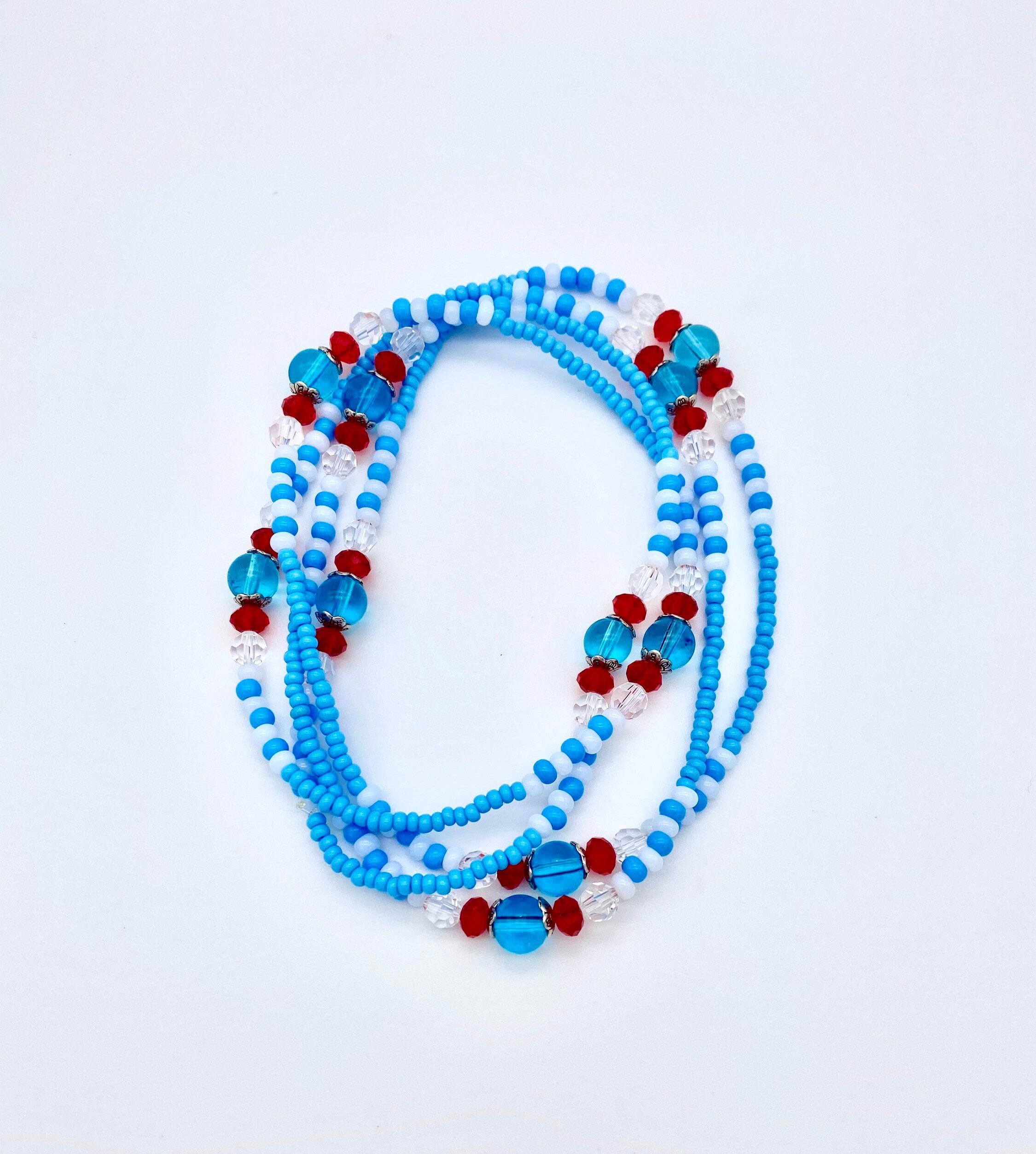 Yemaya Bracelet Yemaya Santeria bracelet Yoruba religion Ifa Yoruba