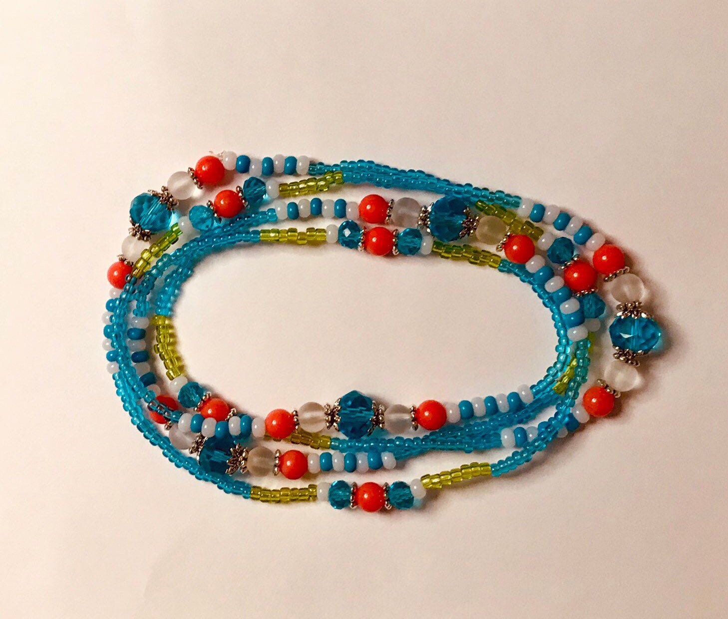 Yemaya Bracelet Yemaya Santeria bracelet Yoruba religion Ifa Yoruba