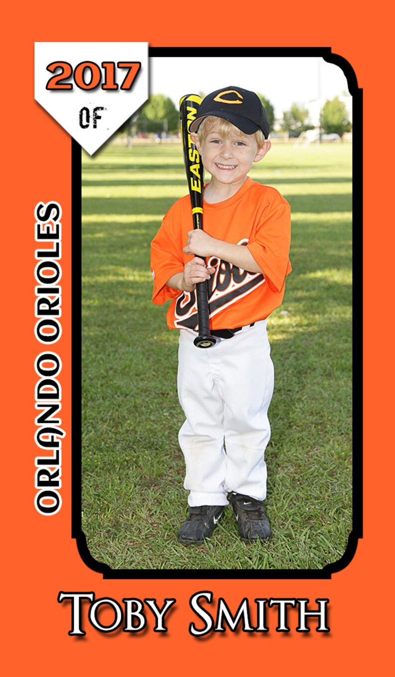 22 Miniature Baseball Card Photoshop Template for printing  Etsy For Baseball Card Template Psd