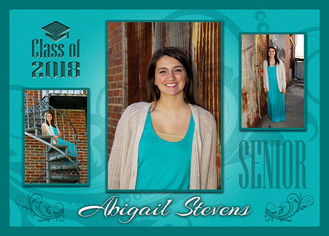 2020 Graduation Invitation Template for Photoshop. 5x7 Size. | Etsy