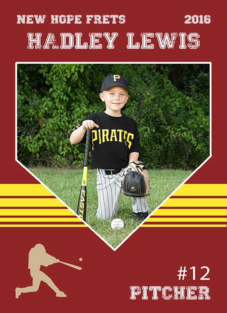 Custom Baseball Cards Template