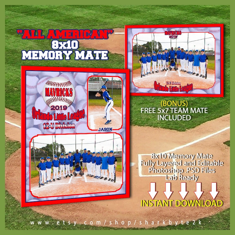 baseball-memory-mate-template-for-photoshop-all-american-etsy