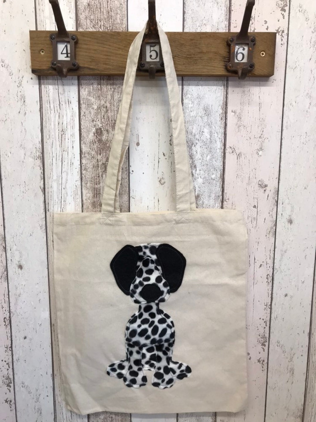 Dalmation Spotty Dog Dog Tote Bag - Etsy