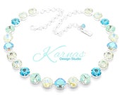 COLD AS ICE 12mm Statement Choker Made With K.D.S. Premium Crystal Choose Your Finish Karnas Design Studio Free Shipping