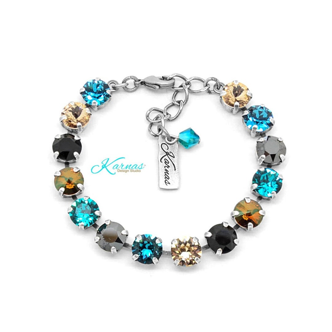 COPPERHEAD ROAD 8mm Bracelet made With K.D.S. Premium Crystal pick Your ...