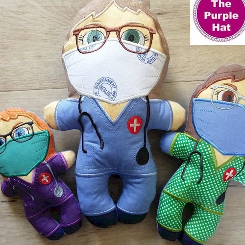 ITH Heroes: Police Plush Doll Stuffed Toy 5x7 6x10 8x12 - Etsy