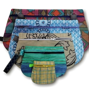 ITH Basic Zippered Clutch Purse 4x4 5x7 6x10 8x12 8x14 bordado a máquina - descarga instantánea - en la cartera de la bolsa de aro - varios formatos