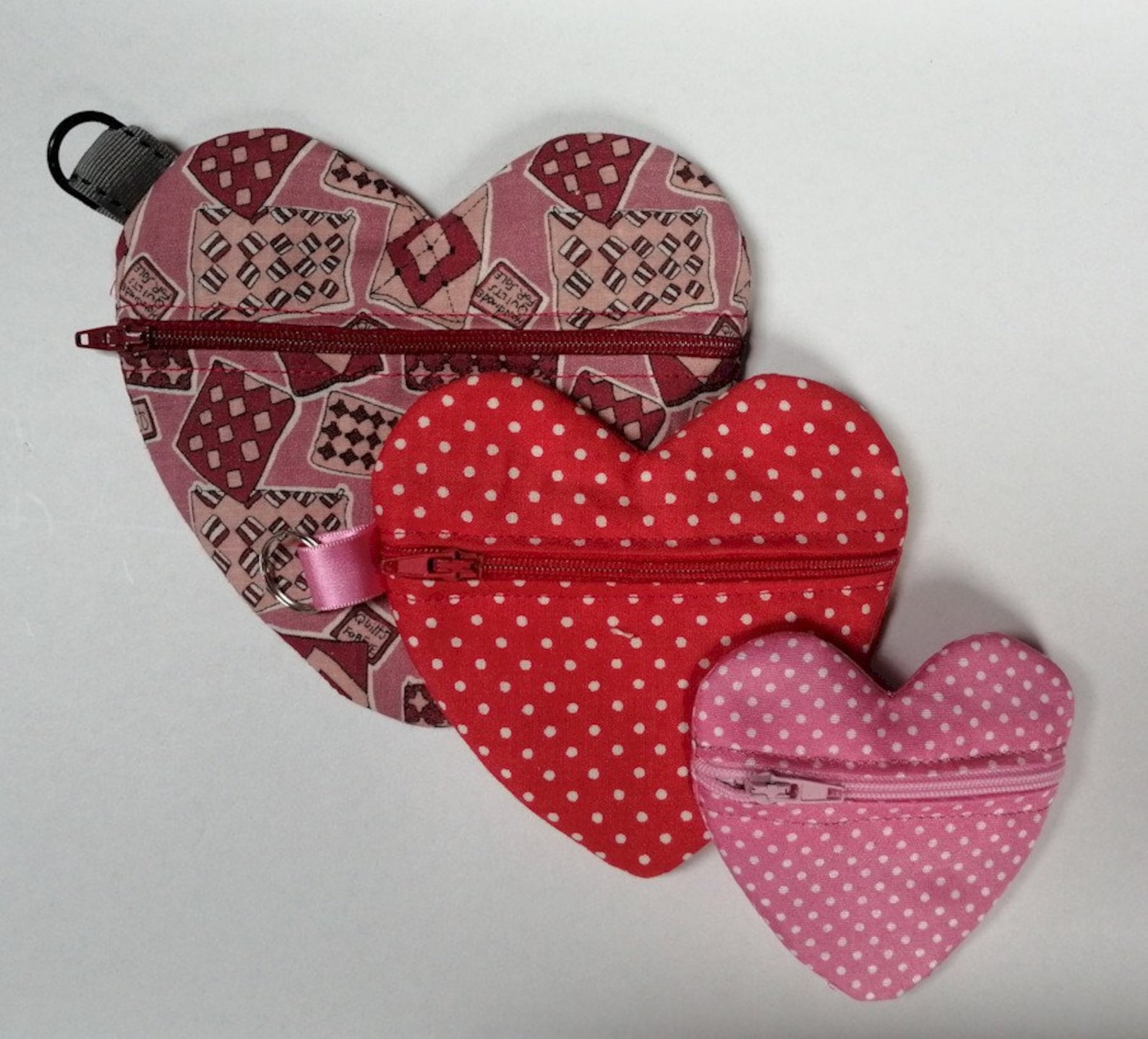 ITH Heart Shaped Zippered Purse 4x4 5x7 6x10 Machine - Etsy