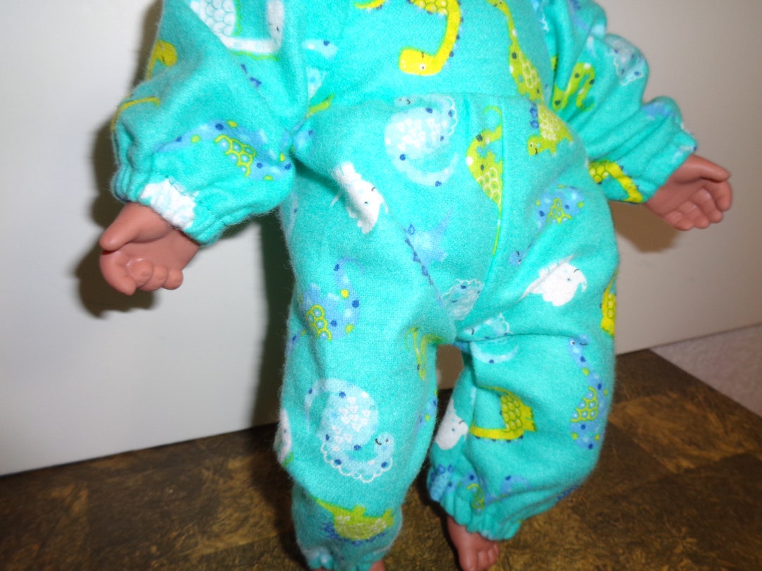 Baby Dinosaur Sleeper for Dolls 911 Inches Teddy Bears Etsy