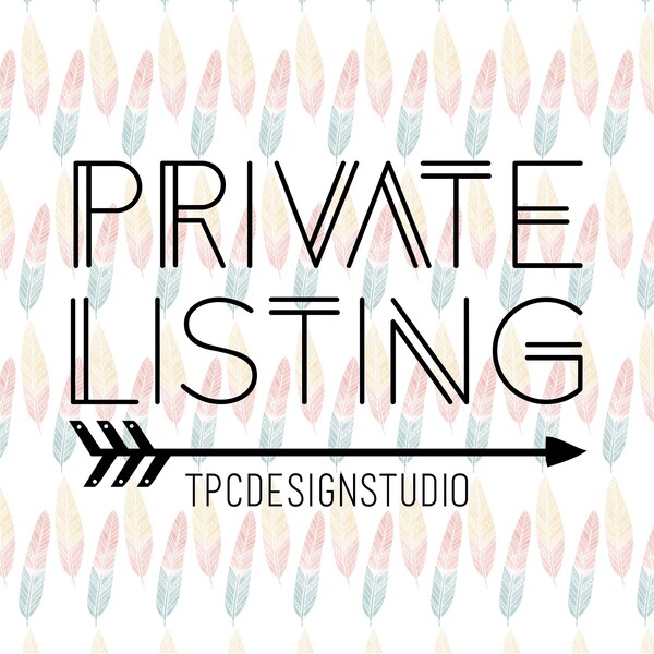 Private listing for Order #2136882886- add ink Grape jelly*1