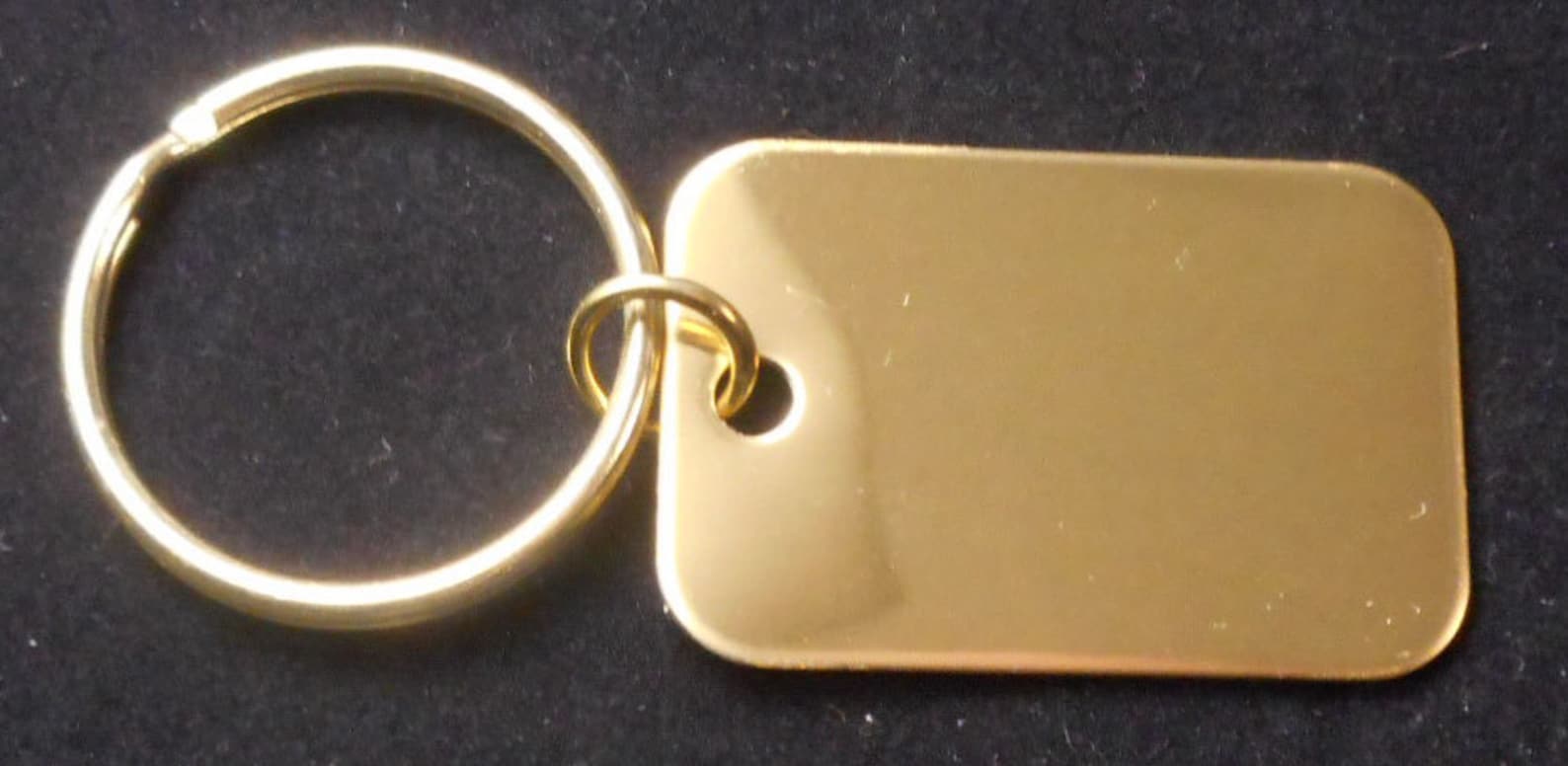 Brass Custom Key Tag Engraved Etsy UK