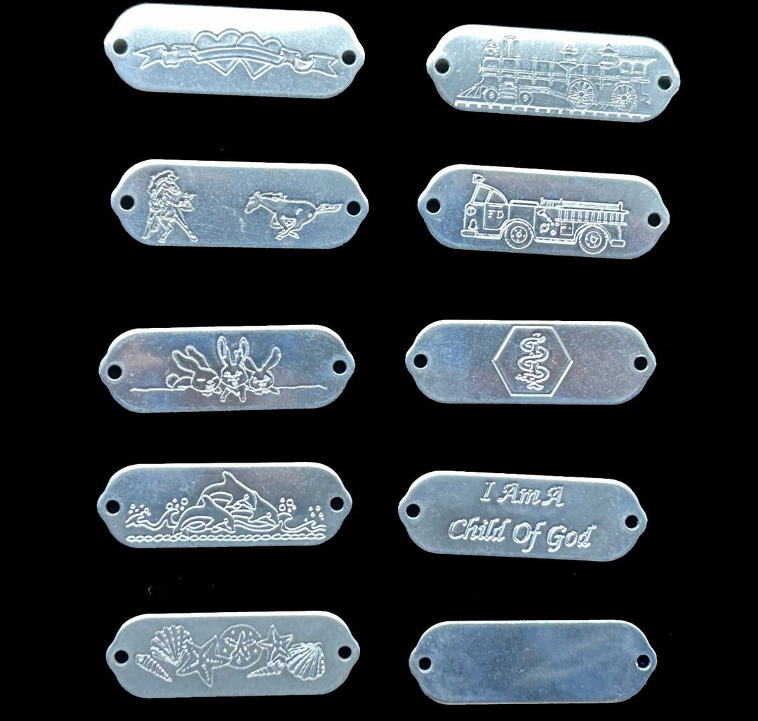 Child Designs ID Bracelet -stainless- Free Engraving - Etsy
