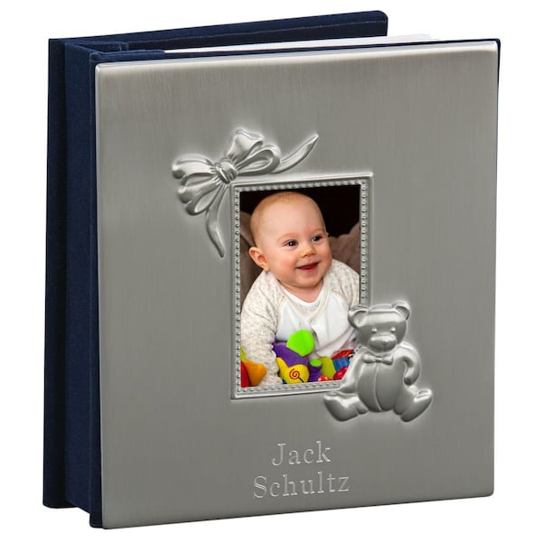 Baby Teddy Album, 4 x 6, Free Engraving, with your photo