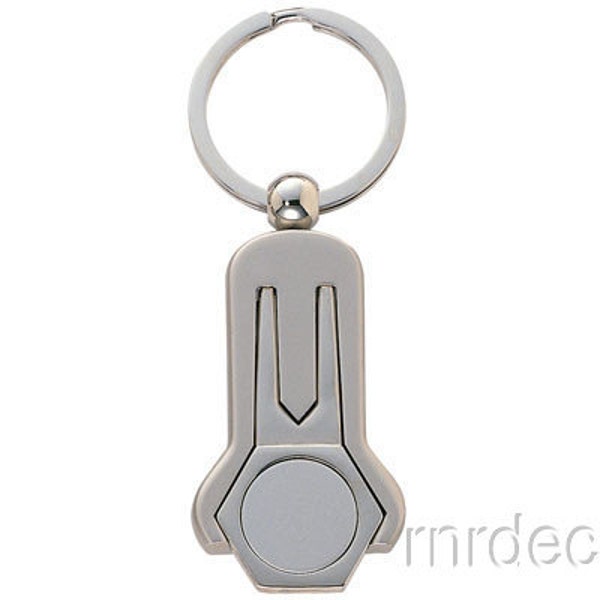 Golf Key Chain, Tag+ Free Engraving + Removable Divot tool + Removable Ball Marker